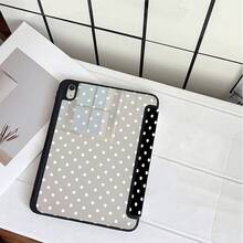 黑白波點鋼琴音符蕾絲印花平板保護殼，附筆槽，相容 iPad 10代 Smart Cover/11(A16 2025)/相容 Galaxy S9/S7/S10+/相容 /相容 - 彩色 - 查看 8