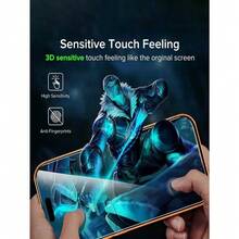 5er-Pack Displayschutzfolien aus gehärtetem Glas, passend für die Modelle der Serien IP 17 Promax/17E/16E/16 Pro Max/16/16 Pro/16 Plus/15/14/13/12/11, einfach anzubringen und kratzfest. - 2 Stück - Übersicht 6