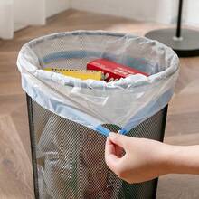 50pcs Multi-Purpose Thickened PE Garbage Bags, Leak-Proof Design, Suitable For Home Kitchen, Restaurant, Hotel, School, Bathroom, Living Room And Other Places, Can Be Used As Household Garbage Bags Or Kitchen Garbage Bags. Product Features - A - View 7