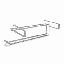 KIWI Grey 34.5cm Kitchen Roll Holder For Hanging On Shelf Or Cabinet Door, Anti-Corrosion Metal Kitchen Paper Holder, Compact Organizer For Kitchen And Pantry - 掛灰 - 查看 3