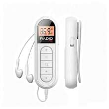 Mini Clip-On Rechargeable FM Radio, 180mAh Digital Display, Auto-Scan, Lightweight Portable Pocket Radio For Sports, Running, Tour Guide, Meetings, Outdoor Use - View 9