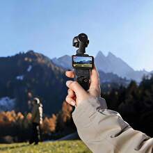 dji 1英吋口袋雲台相機 Pocket 4，3軸機械式增穩，4K 240fps 慢動作，10-Bit D-Log 專業調色，107GB 內建儲存，手持 Vlog 旅行相機，全新僅啟動 - 查看 1