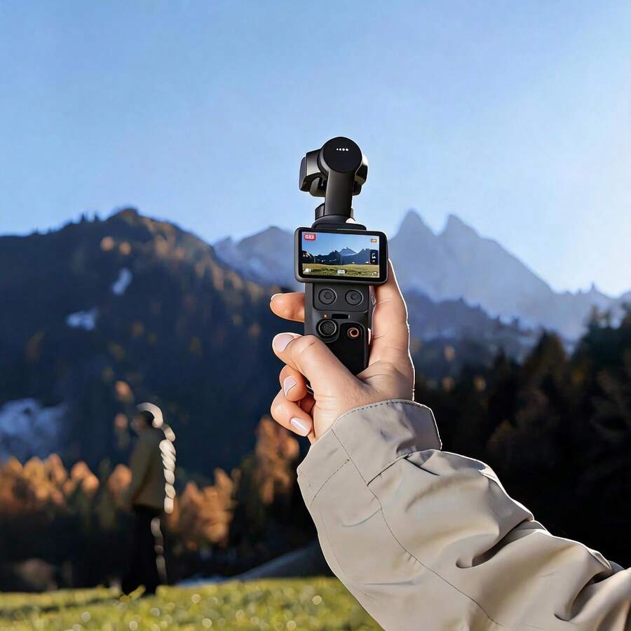 dji 1英吋口袋雲台相機 Pocket 4,3軸機械式增穩,4K 240fps 慢動作,10-Bit D-Log 專業調色,107GB 內建儲存,手持 Vlog 旅行相機,全新僅啟動 - 查看 1