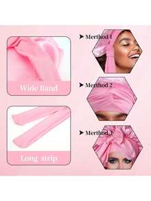 This Silky Stretch Satin Sleep Cap For Men Adopts Wide Elastic Band For Snug Comfy Fit. It Effectively Protects Hair While Sleeping And Works As A Practical Accessory For Daily Hair Styling And Care. - Multicolor - View 7