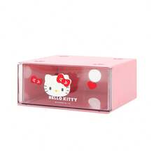 Miniso Sanrio Character Storage Box, Single Layer Drawer Box With Figurine Handle, Smooth Sliding Design, Desktop Stationery & Sundries Organizer (1pc) - Multicolor - View 16