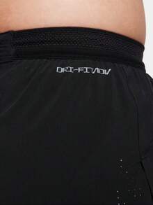 Nike Men's Casual Versatile Printed Colorblock Sports Shorts For Running And Fitness - Black - View 5