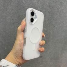 Fresh Candy Color Jelly 2-In-1 Magnetic Phone Case Compatible With Iphone 18 Pro Max 18 Pro, Matte Feel Anti-Drop Hard Shell Compatible With Iphone 16e 17e 17 Pro Max 15 14 13 11 16 Pro Max 12 - White - View 10