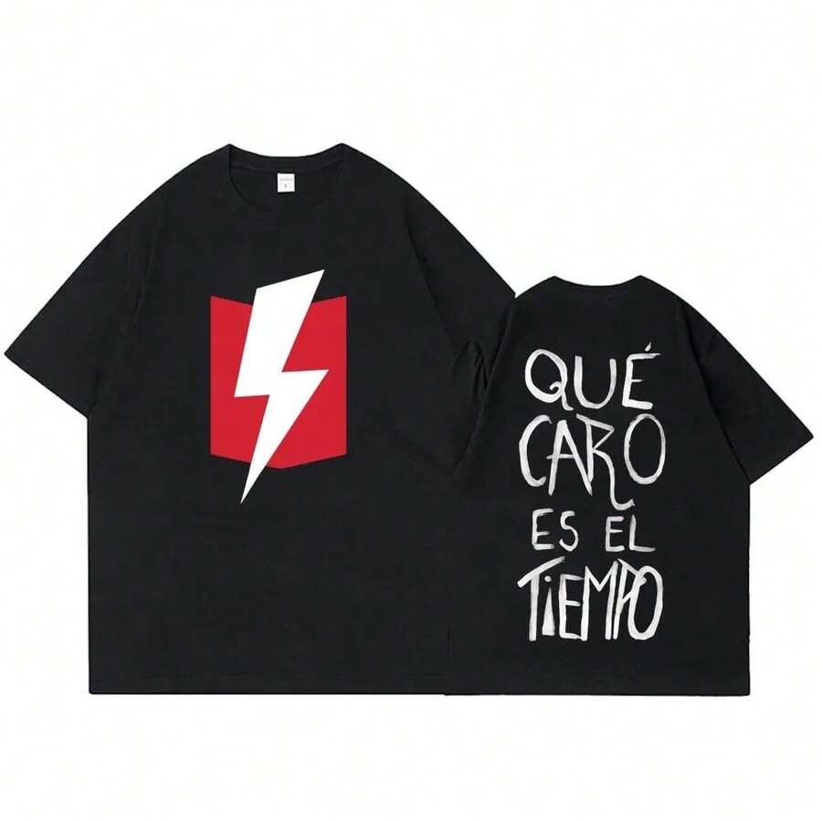 Men T-Shirts - 黑色 - 查看 1