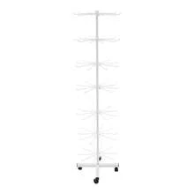 YUNRUX 7-Tier Display Stand, Retail Display Stand With Hooks, Rotating Display Stand For Jewelry And Necklaces - 1PC - 查看 7