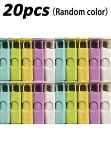 Reusable Food Sealing Clips, Fresh Food Storage Tool Plastic Sealing Clips For Snacks, Bread, Sealed Bags, Home Kitchen Storage Clips - Multicolor - View 17