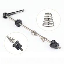 1pair Bicycle Hub M5 Nut With Stainless Steel Springs Aluminum Alloy Quick Release Axle Bolt Universal Bicycle Replacement Quick Release Lever Nut Hub For Mountain Bike And Road Bike - One Size Fits All - View 6