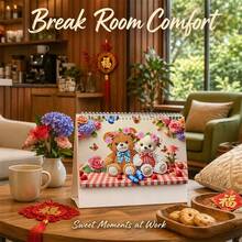 SNA Home Life Festival Party Supplies Decoration Items Holiday Calendar Office Supplies Personal Planning Supplies 2027 Happy New Year Desk Calendar Calendar Wall Calendar Room Decor Home Decor Supplies Office Desk Desktop Accessories Room Decor Apartment Decor Interior Design Bedroom Decor Gifts For Adults Diamond Painting Kits Drill DIY Crystal Rhinestone Mosaic Art Craft For Wall Decor Supplies Hobby Craft - TL-016-semi-finished Product-requires Self-application - View 4