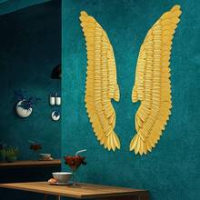 YUNRUX Home Wall Decorations, Wing-Shaped Wall Decor, 2PCS Wall Decorations - 2pcs - 查看 11