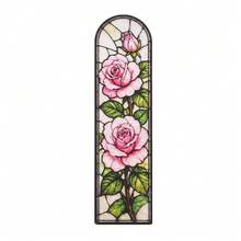 Painted Glass Floral Acrylic Bookmark, Fashionable Artistic Reading Accessory, Unique And Charming Appearance, Suitable For Birthday, Mother's Day, World Book Day And Various Festivals, Ideal Gift For Women And Female Book Lovers - One Size - View 16