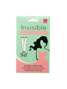 36/50pcs Double-Sided Fashion Tape, Women's Transparent Double-Sided Tape, Traceless Invisible Breast Enhancement Tape, Strong Clothing Glue Anti Drop Accessories,Fixed Stickers,Back To School,Prevent Exposure,Travel/Wedding/Teacher's Halloween Gifts - Upgraded - View 11