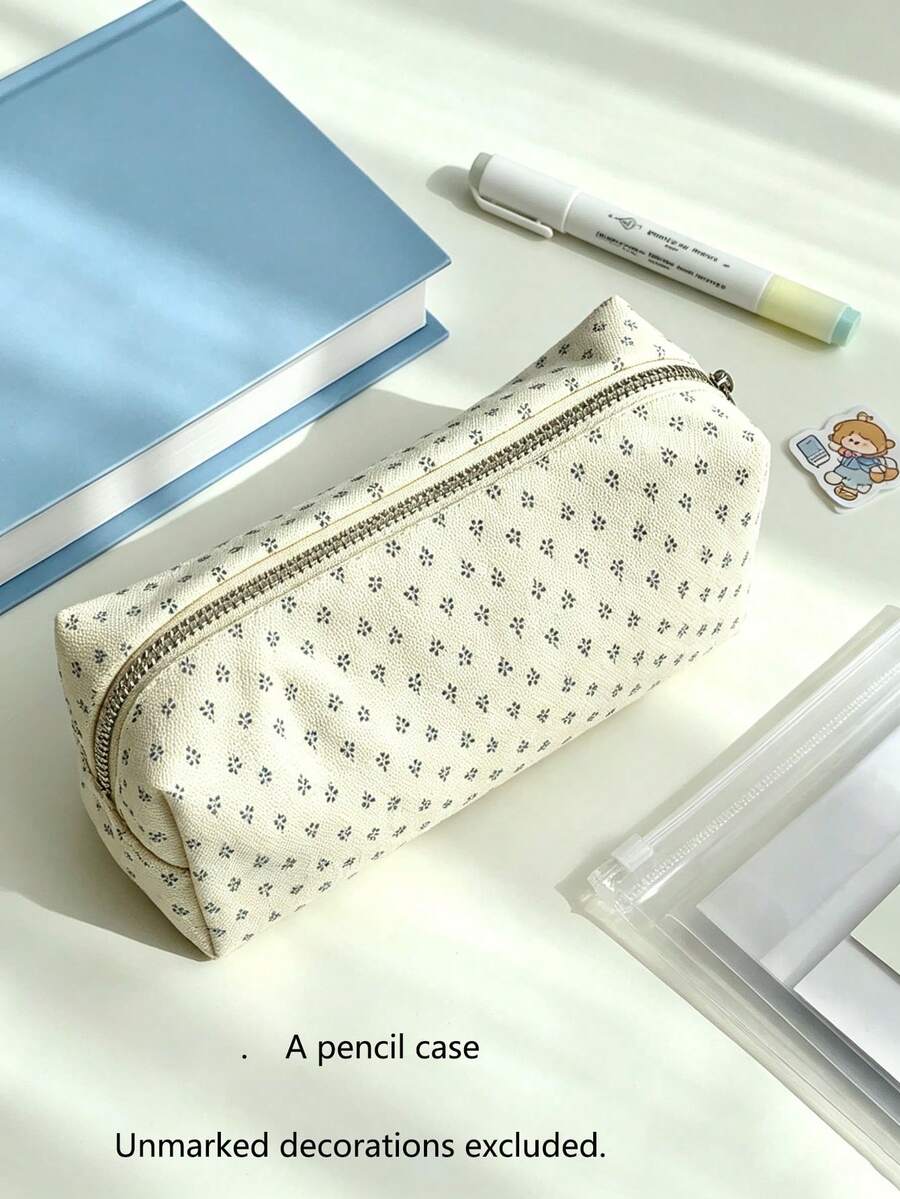 Large Capacity Multi-Function Portable Pencil Case, Suitable For Students, Creative Stationery Storage Bag, Back To School - Multicolor - View 1
