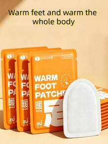 4/12/20/40pcs Self-Heating Patch, Ultra-Thin, Individually Wrapped, Suitable For Sports, Indoor, Outdoor, Work, Portable Hand Warmer, Applicable To Hands, Abdomen And Legs - Suitable For Winter, Outdoor, Travel, Keeping Abdomen And Hands Warm, 10 Hours Heat Retention, Suitable For Winter Outdoor Use, Essential For Skiing - A - View 5