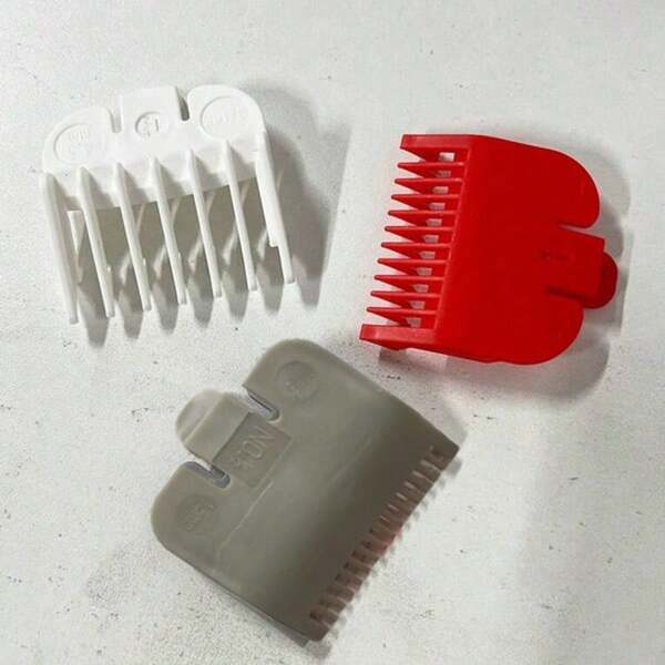 3件套理发辅助工具，塑料修剪导梳，适用于专业理发器替换配件（颜色随机），美发工具、美发产品及配件，适用于理发店、美容院、旅行必备、返校季、旅行度假必备、女士美发配件、后梳、理发师配件、吹风机、头发、理发师、美发工具、美发产品、吹风机、头发、配件、美发产品、美发工具、美发用品、护发、卷发梳、理发师、理发师配件、美发设备、旅行必备、旅行必备、发型、美发、头发、旅行、美发产品、美发工具、美发用品、理发师、理发师配件、理发店、美发设备