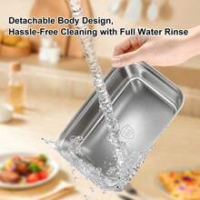 Electric Heated Lunch Box, Rechargeable Stainless Steel Thermal Lunch Box, Plug-In USB Portable Heated Lunch Box, Suitable For Car/Truck/Work/Home Heating Lunch, Truck Driver Exclusive, No Water Needed, Office/Worker Friendly, Keeps Food Warm - Multicolor - View 12