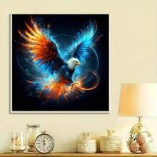 1pc - DIY Handmade 5D Diamond Painting Kit, Suitable For Adults And Beginners, Craft Supplies, Applicable For Living Room, Bedroom, Office, Wall Decor Art. - round diamond - View 2