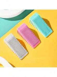 6pcs Wedge-Shaped Silicone Door Stoppers, Silicone Resin Door Stoppers - Anti-Collision, Silicone Anti-Collision Door Stoppers, Non-Slip, Windproof, No Drilling Required, Rubber Door Stoppers, Strong Grip - Home Safety And Door Protection Set - Non- - Multiple Styles - View 7