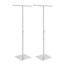 YUNRUX Handbag Stand, T-Shaped Adjustable Metal Handbag Holder, Handbag Rack With Two Hooks - 2pcs - View 5