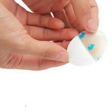 1/10/20/30/50pcs Transparent Gel Anti-Chafing Foot Pads, Heel Protection Pads, Front Foot Gel Cushion Pads, Waterproof Foot Patches - Transparent - View 8