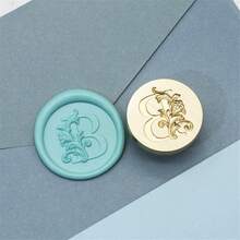 26 Letters Embossed Wax Seal Stamp Heads, Initial Wax Seal Stamps, Thickened Brass Wax Seal Stamps - Alphabet Stamp - View 24