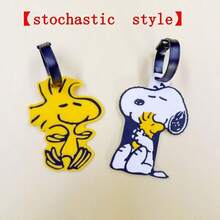 1 buah Liontin Kartun Anime Snoopy Kreatif untuk Perjalanan, Kartun Lucu, Hadiah Kecil Sempurna untuk Penggemar, Keluarga, dan Teman [Gaya Stokastik] - MultiWarna - View 7