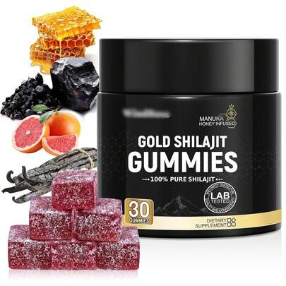 High Demand!Himalayan Gold Grade Shilajit Gummies.Women Daily Nutrient Support
