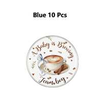 10/20 Pcs A Baby Is Brewing Gender Reveal Pins, Funny Baby Shower Team Gender Reveal Decorations For Party Supplies, Team Boy Or Girl Button Pins - Multicolor - View 8