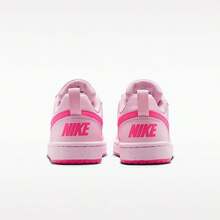 Nike New Court Borough 大童平底低筒百搭休閒運動鞋 - 粉色 - 查看 9