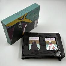 1套阿拉伯卡牌遊戲，快節奏互動派對卡牌遊戲，適合露營戶外旅行，便攜式家庭桌遊破冰遊戲，適用青少年與成人，理想節日禮物 - 彩色 - 查看 2