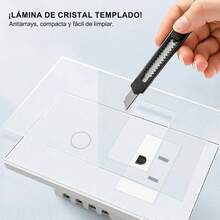 2 En 1 Enchufe 1 Vías Interruptores Inteligente - Blanco - Ver 3