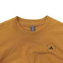Adidas Women's Spring/Summer Minimalist Comfortable Sports Casual Short Sleeve Round Neck T-Shirt IW9923 - Brown - View 3