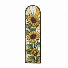 Painted Glass Floral Acrylic Bookmark, Fashionable Artistic Reading Accessory, Unique And Charming Appearance, Suitable For Birthday, Mother's Day, World Book Day And Various Festivals, Ideal Gift For Women And Female Book Lovers - One Size - View 20