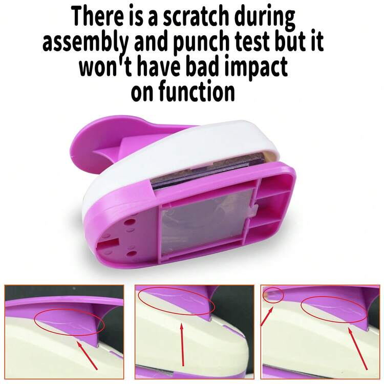 2 Inch 50mm Heart Paper Hole Puncher Cutter Tool Daily Fashion Heart Shape 2 Inch 48mm DIY Portable Suitable For Paper Crafts Cardmaking Scrapbooking For Journaling For Student - 2-inch 48mm Heart Punch - View 8