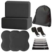 2pcs/5pcs/12pcs Yoga Bricks, Pilates Bricks, 2-Pack Yoga Bricks, Foam Yoga Bricks - Supportive Latex-Free EVA Foam - Soft Non-Slip Surface With Beveled Edge Design, Suitable For Yoga, Pilates, Meditation - Provides Stability, Balance, Deepens Stretching - Multicolor - View 17