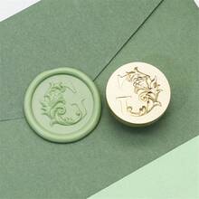 26 Letters Embossed Wax Seal Stamp Heads, Initial Wax Seal Stamps, Thickened Brass Wax Seal Stamps - Alphabet Stamp - View 17