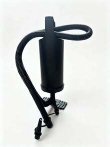 1pc Manual Pull-Type Powerful Floor Air Pump, Fast Inflation, Handheld Air Pump, Portable Manual Air Pump, Suitable For Outdoor Use, Can Be Used For Swim Rings, Air Mattresses, Pool Floats, Inflatable Accessories, Beach Supplies, Etc. - Multicolor - View 13
