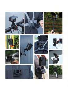 D/J/I Osmo Action 5 Pro/4/3 專用防眩光遮陽罩保護殼，螢幕保護防眩光保護框，適合騎行與滑雪使用 - 查看 7