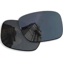 4 Pairs Polarized Replacement Lenses For , Anti-Scratch & Impact Resistant - Retro Black + Silver + Blue + Fire - View 5