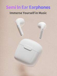 TWS Bluetooth In-Ear Earbuds With Charging Case, Hi-Fi Stereo Sound, Hands-Free Calling, Lightweight Ergonomic Design, Suitable For Daily Use - View 2