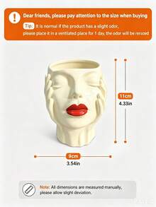 1 buah Tempat Kuas Makeup Resin Elegan, Desain Bibir Merah, Kotak Penyimpanan Kosmetik Resin Sintetis Ringan, Organizer Meja Mandiri, Cocok Untuk Kamar Mandi, Meja Rias Atau Meja Makeup - MultiWarna - View 14