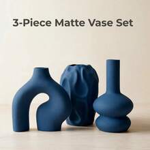 Alien-Shaped 3D Printed PLA Plastic Decorative Vase, Matte Finish, Suitable For Wabi-Sabi Style Home Desktop Decor, Dried Flower Arrangement And Home Furnishing - Multicolor - View 11