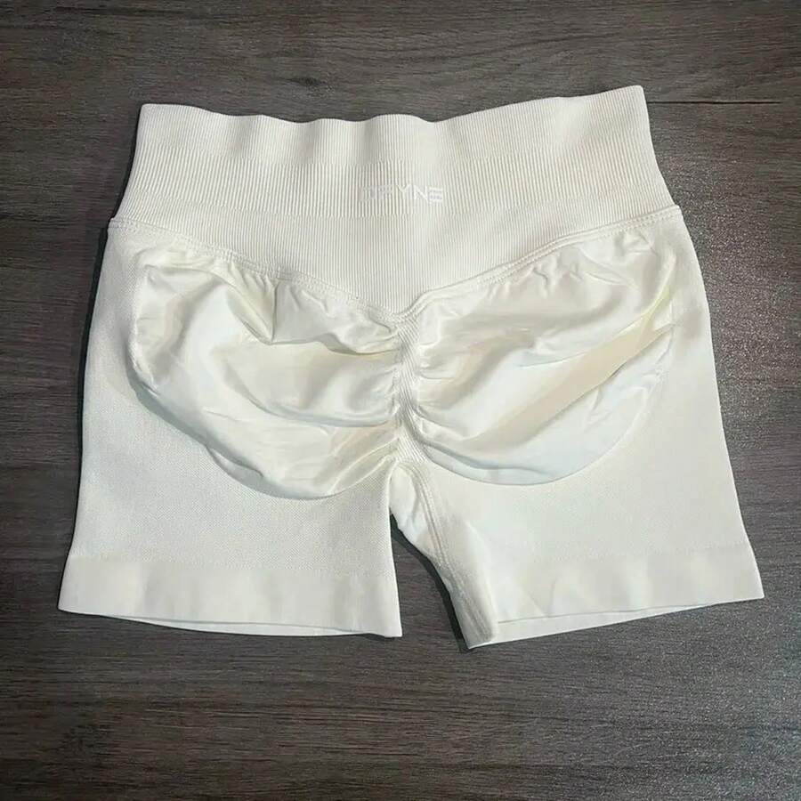 Women Shorts - Ivory - View 1