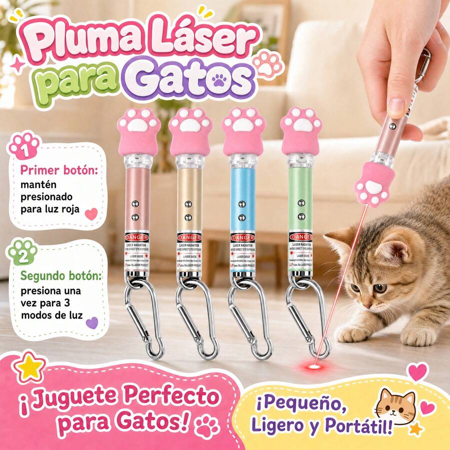 Cat Laser Toys - Pink - View 1