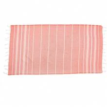 Simi Peshtemal, Turkish Peshtemal, 90x180 Cm Beach Peshtemal, Turkish Peshtemal, Fouta Towels - Orange - View 2