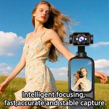 4K High Definition WiFi Action Camera, Handheld Video Recording Camera, Equipped With 270 Degree Rotating Lens, 2 Inch Display Screen, 64GB SD Card, Loop Recording Function, 7 Hours Battery Life, Built-In Microphone, Suitable For Outdoor Sports - View 11