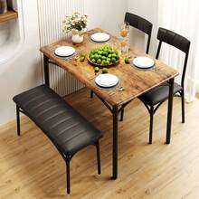 Dining Table & Chair Sets - Brown - View 1